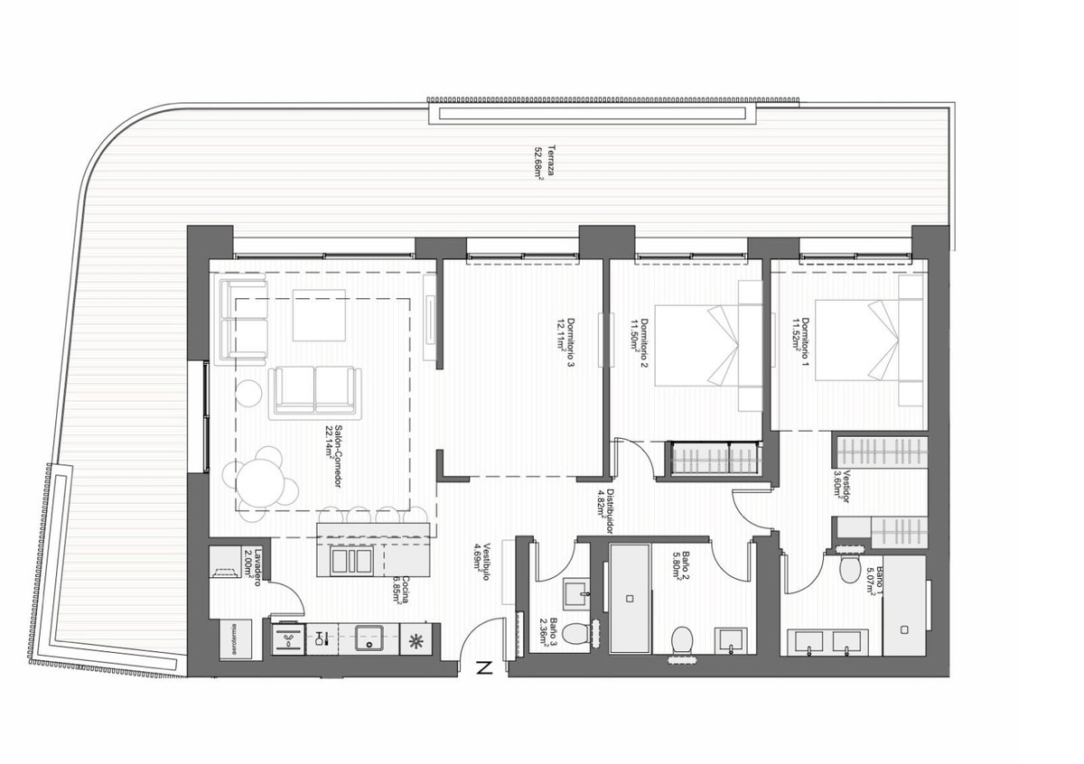 Appartement te koop in Fuengirola | 3 slaapkamers H5388106