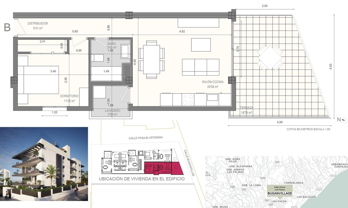 Appartement te koop in Fuengirola | 1 slaapkamers H5389915
