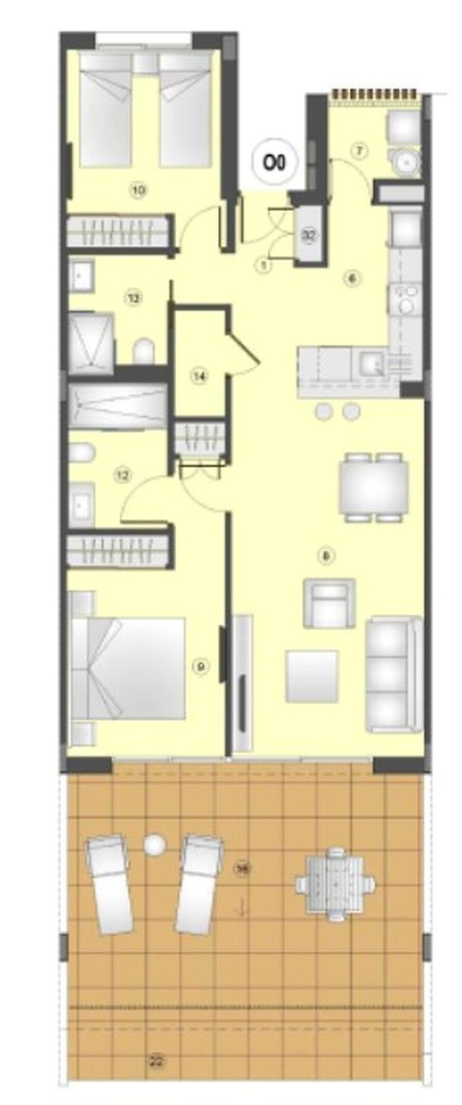 Appartement te koop in Fuengirola | 2 slaapkamers H5412529