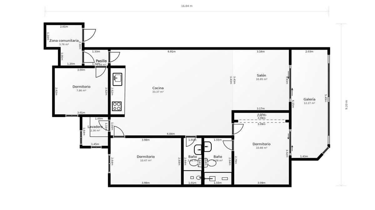 Appartement te koop in Fuengirola | 3 slaapkamers H5520841