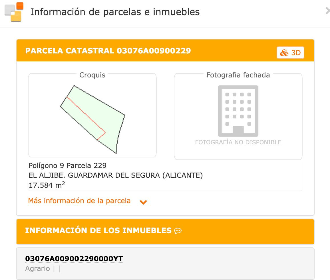 Percelen te koop in Guardamar del Segura | 1 slaapkamers H5295163