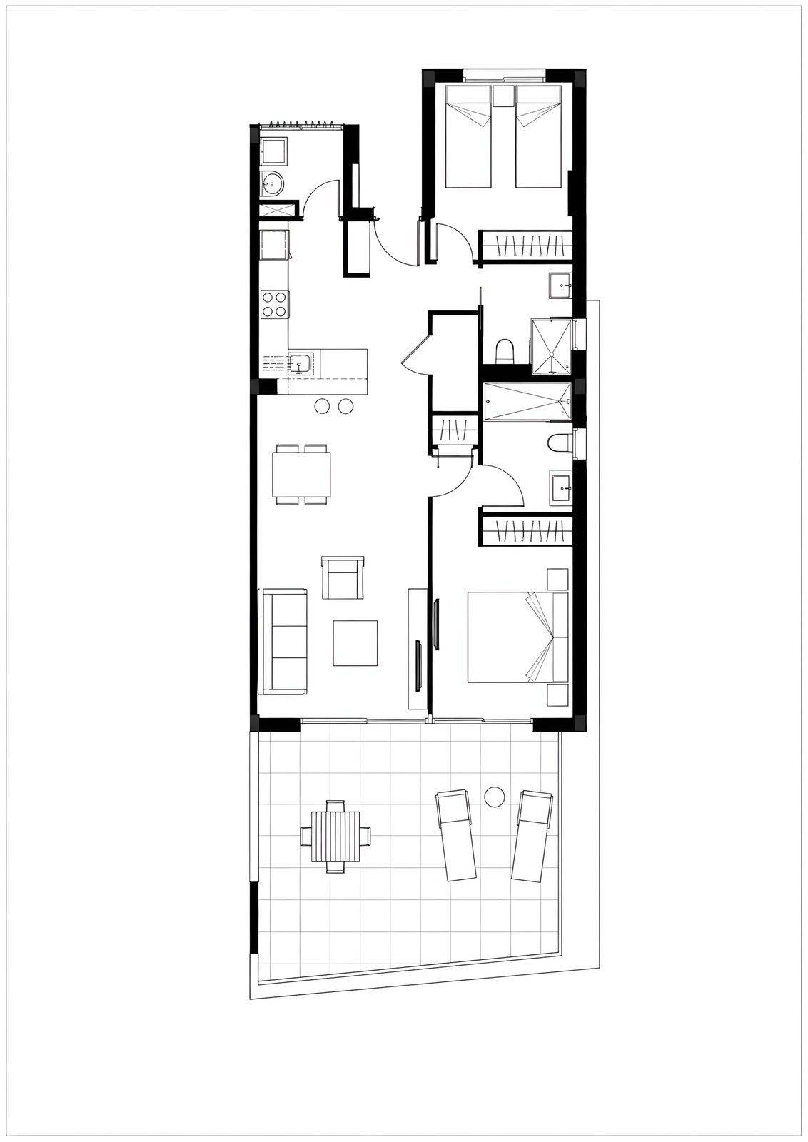 Appartement te koop in Higueron | 2 slaapkamers H5441782