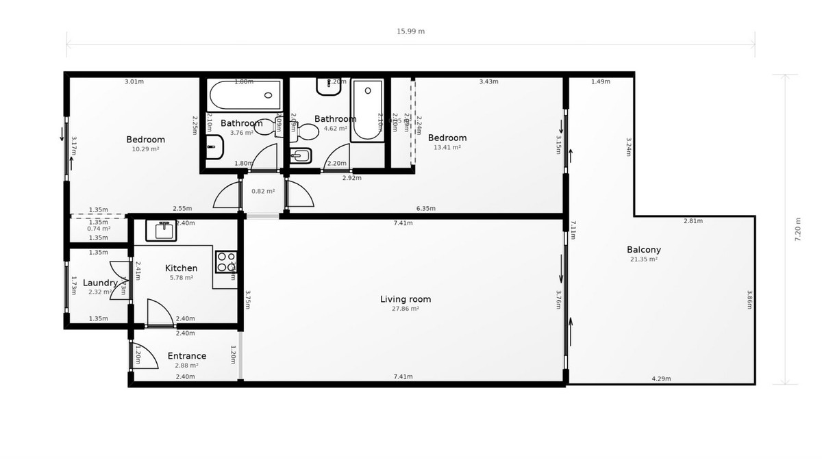 Appartement te koop in La Duquesa | 2 slaapkamers H5138665