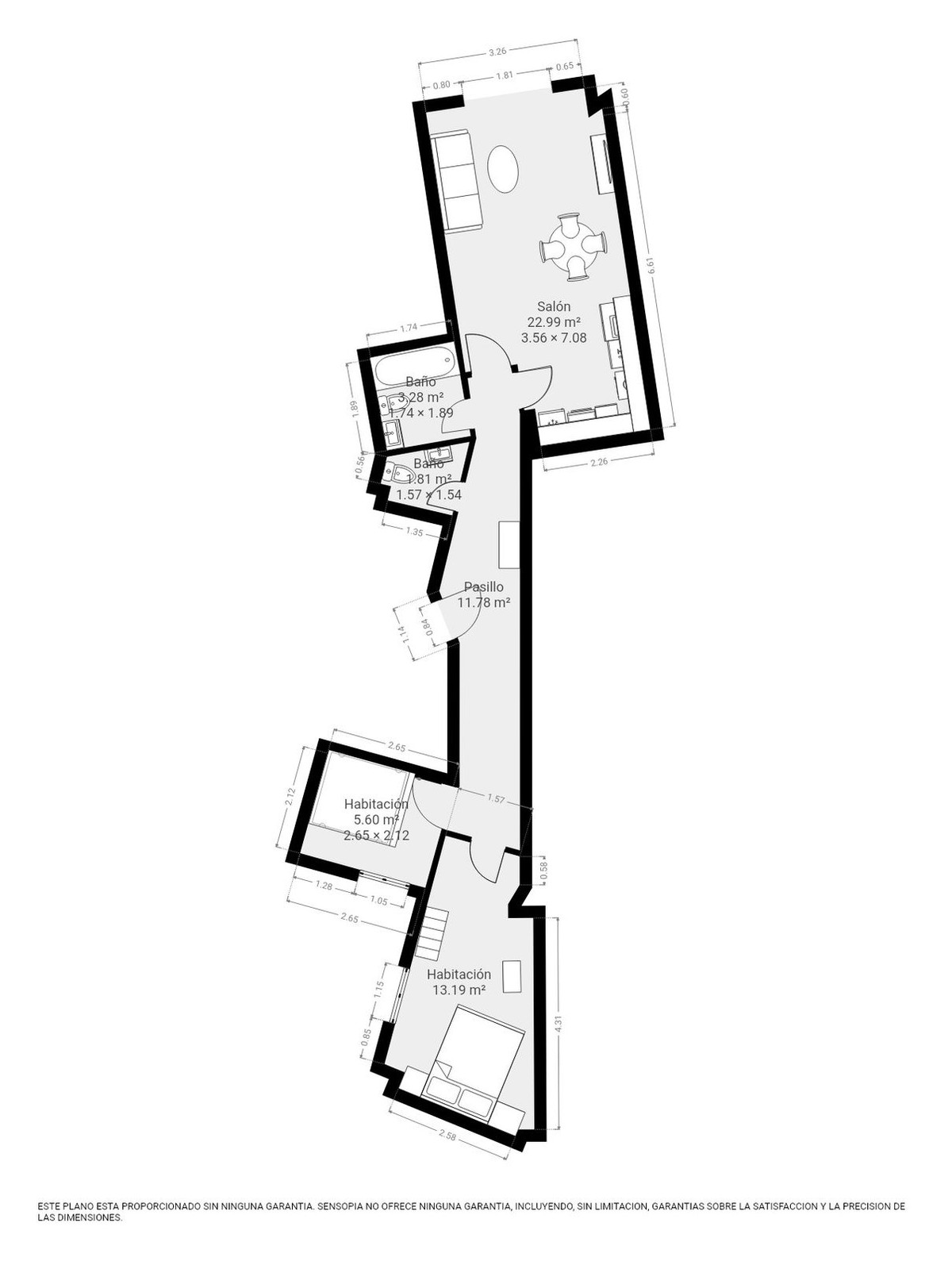 Tussenverdieping Appartement in La Merced-23