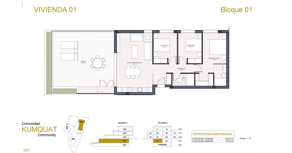 Appartement te koop in Las Colinas Golf | 3 slaapkamers H5306305