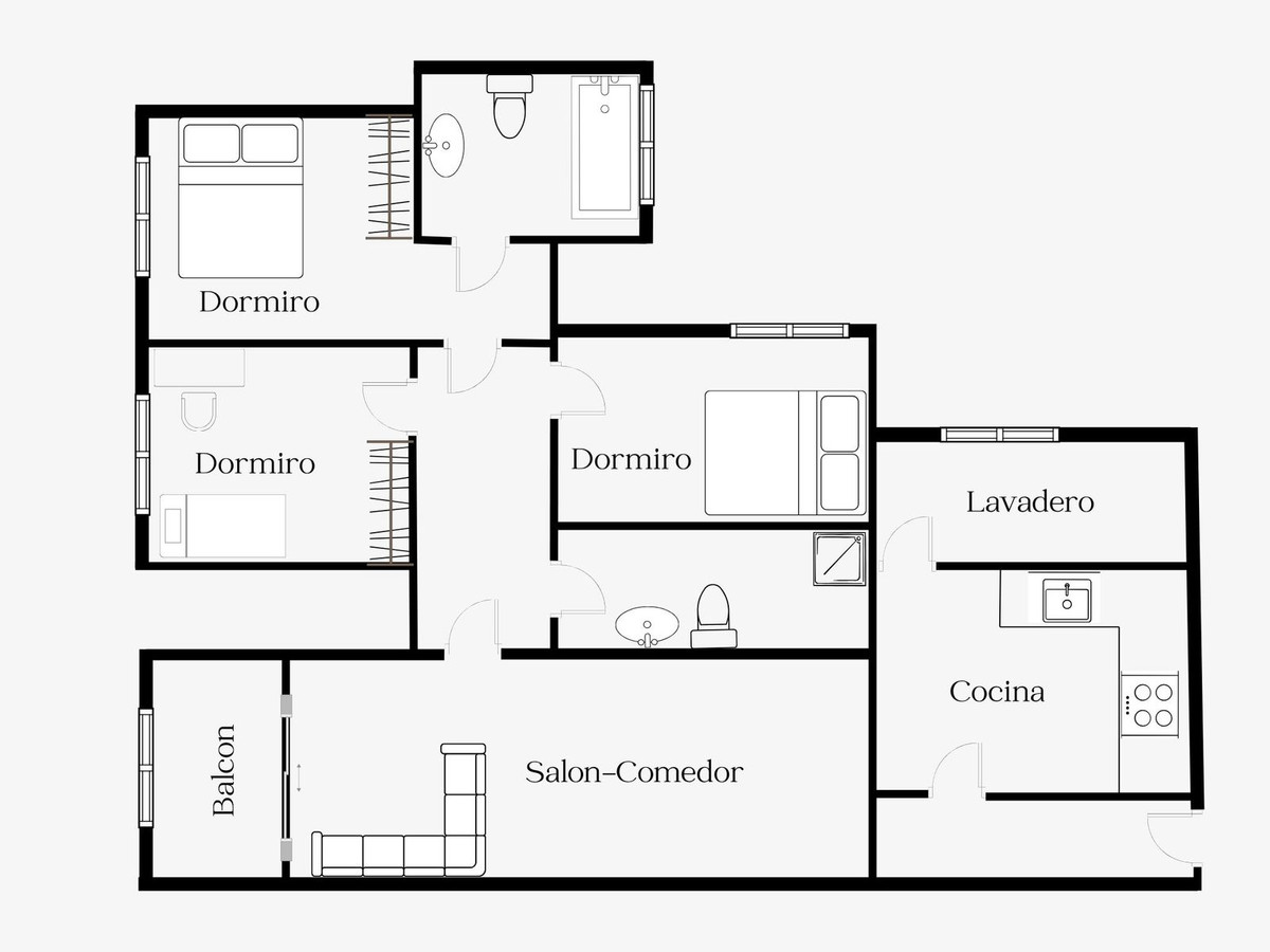 Appartement te koop in Las Lagunas | 3 slaapkamers H5115583