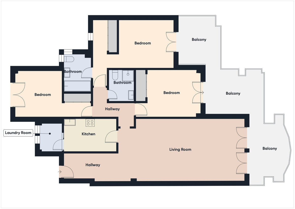 Tussenverdieping Appartement in Los Arqueros-62