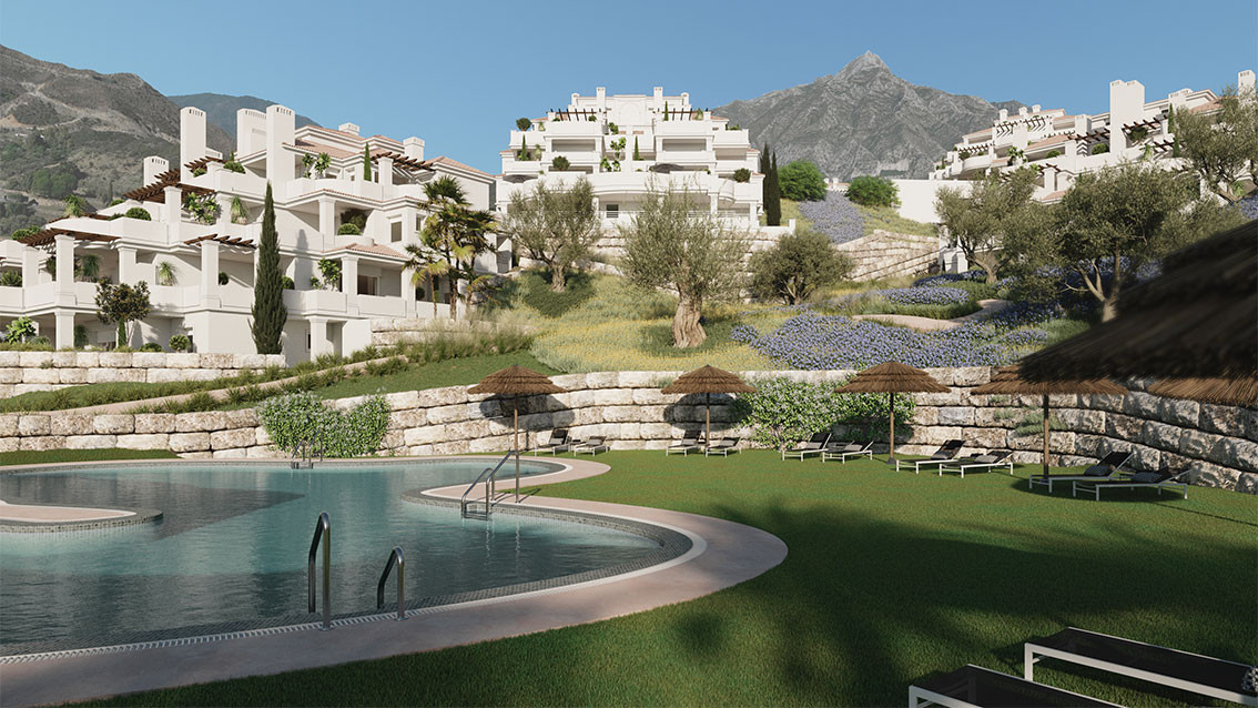 Apartment te koop in Marbella | 2 - 3 slaapkamers H5076124