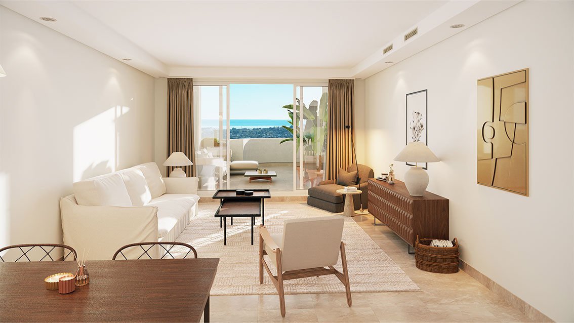 Apartment te koop in Marbella | 2 - 3 slaapkamers H5076124