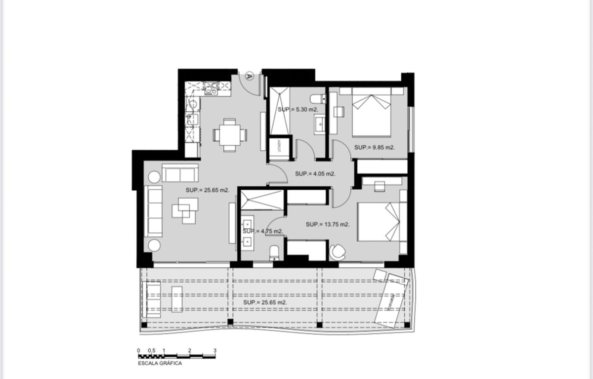 Appartement te koop in Mijas Costa | 2 slaapkamers H5304940