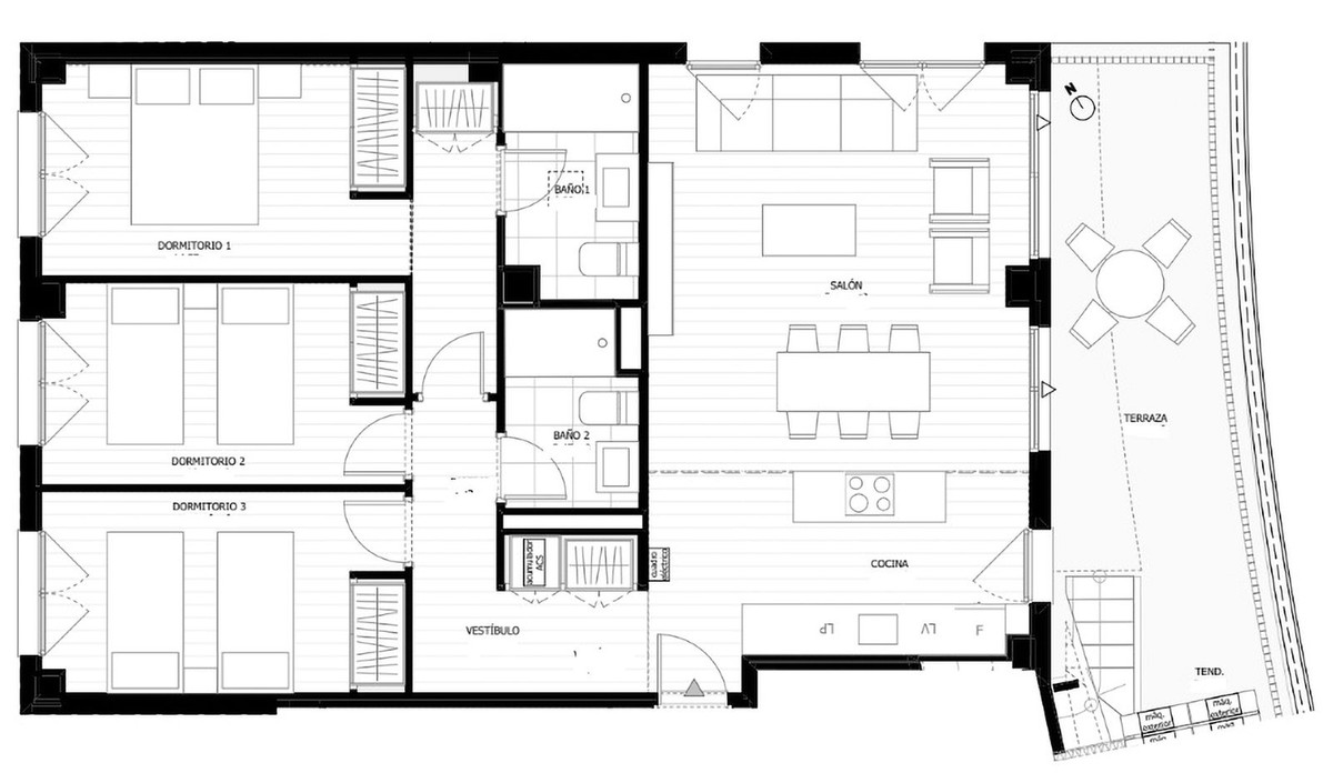 Penthouse te koop in Mijas Costa | 3 slaapkamers H5367241