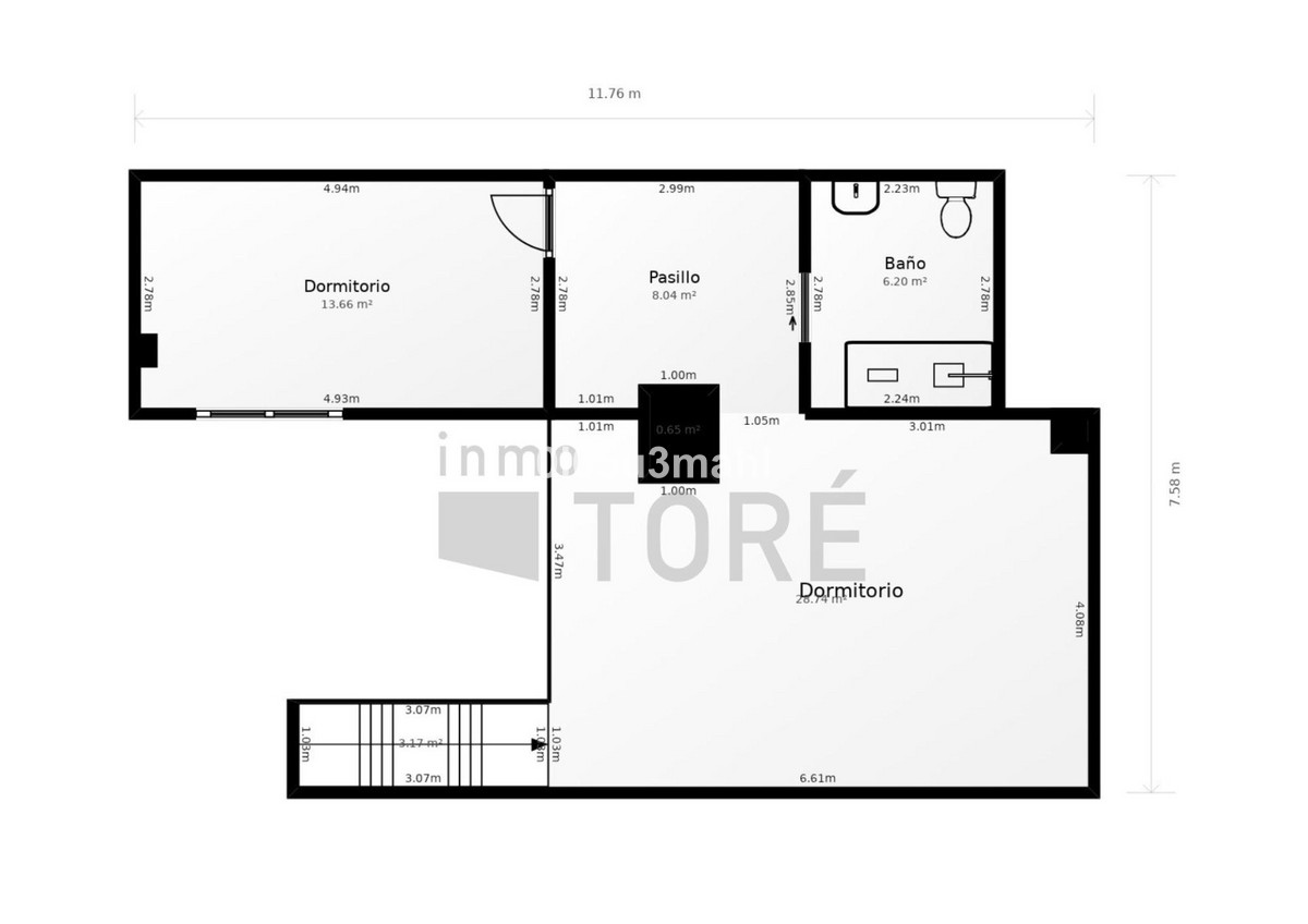 Duplex te koop in Málaga | 3 slaapkamers H5325970