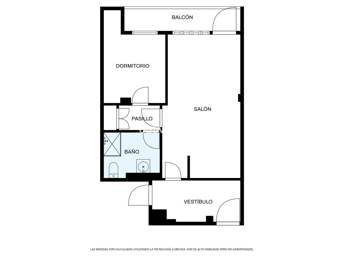 Appartement te koop in Málaga | 1 slaapkamers H5350312