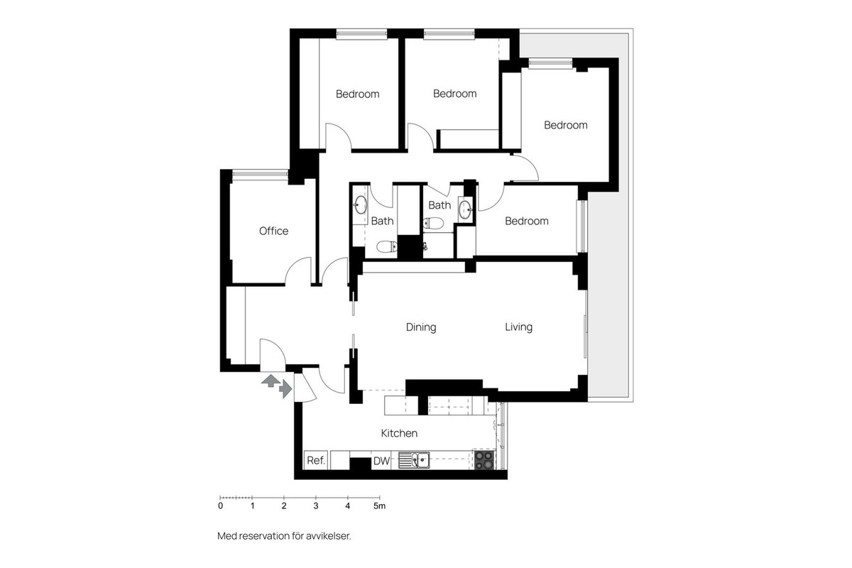 Appartement te koop in Málaga Centro | 5 slaapkamers H5070274