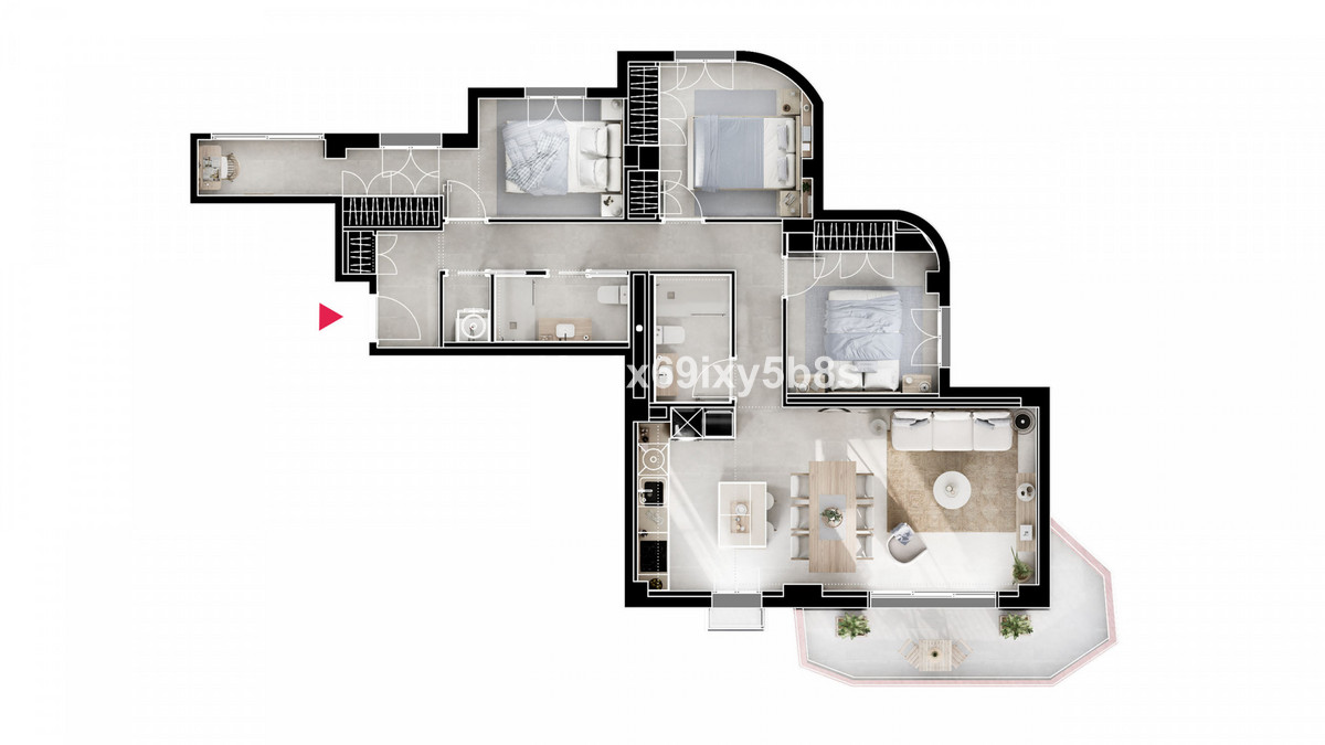 Appartement te koop in Málaga Centro | 3 slaapkamers H5369584