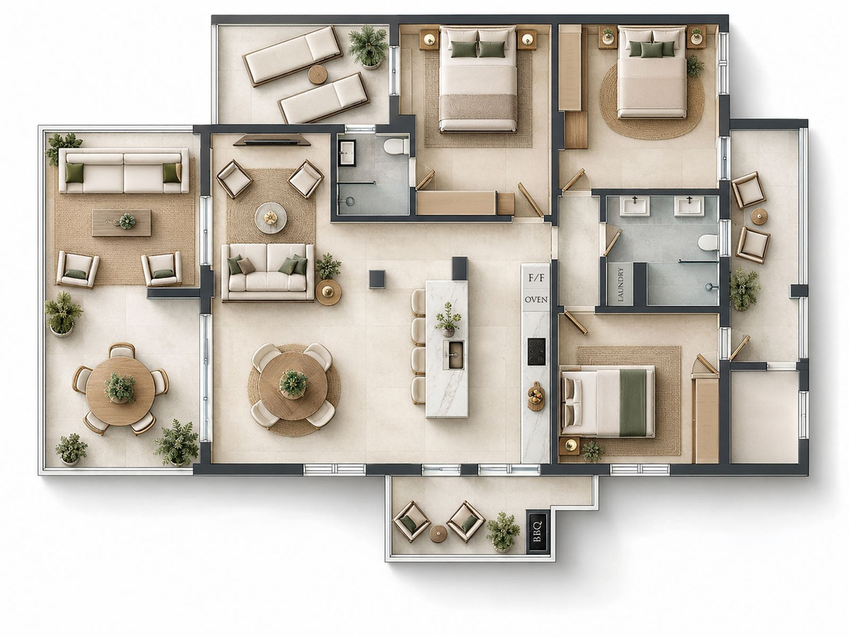 Appartement te koop in Nueva Andalucía | 3 slaapkamers H5516662
