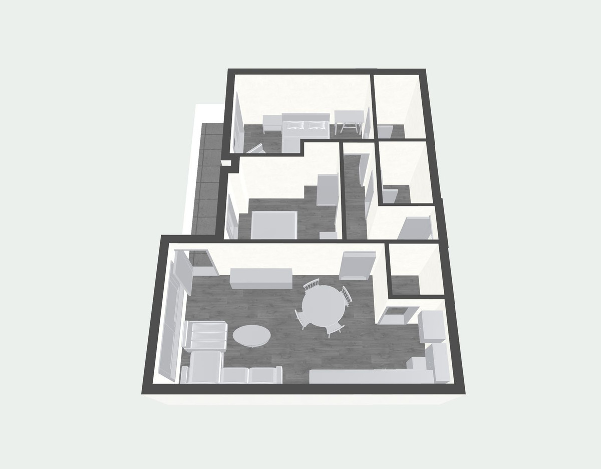 Tussenverdieping Appartement in Perchel Norte-64