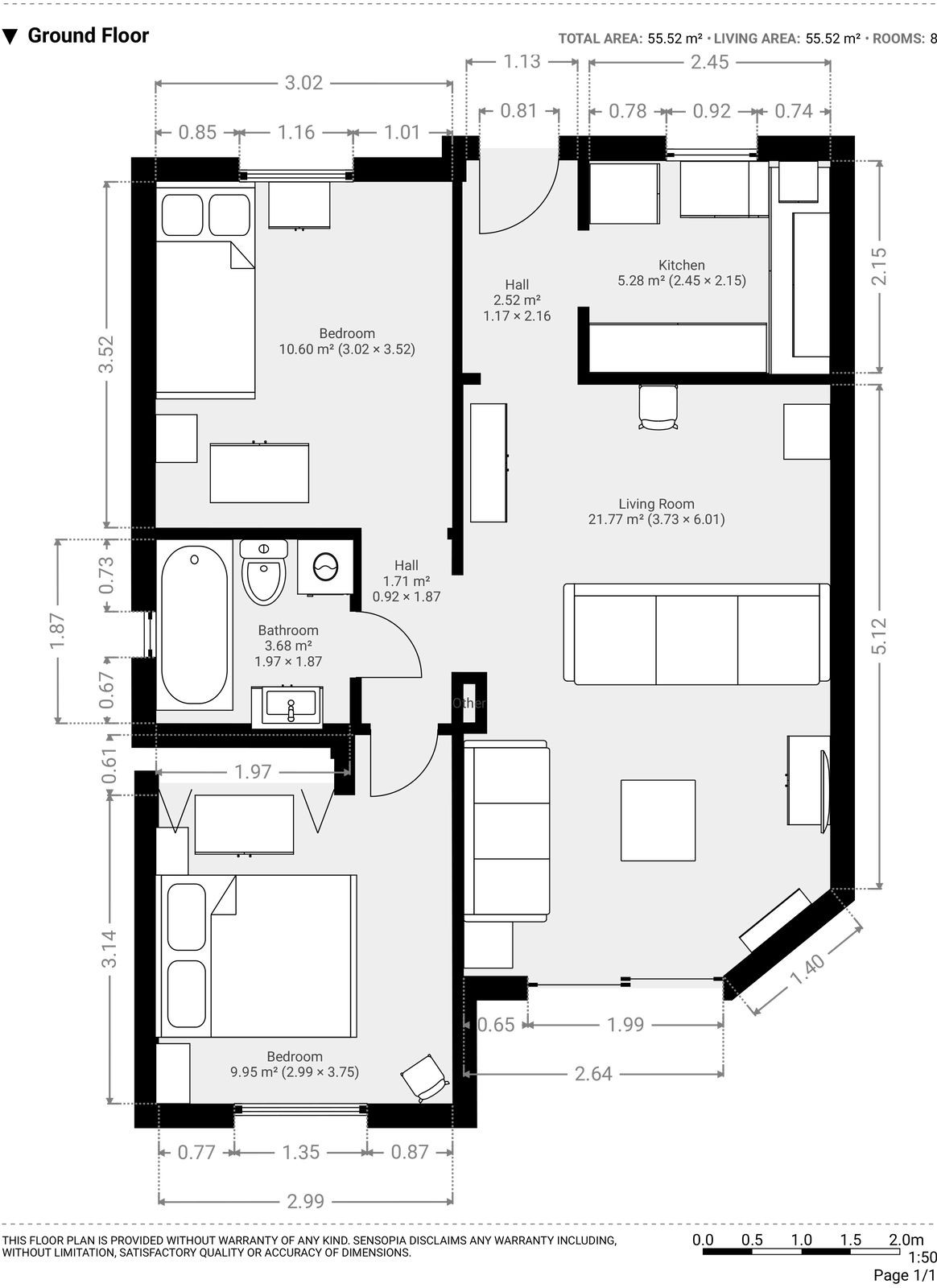 Appartement te koop in Riviera del Sol | 2 slaapkamers H5495914