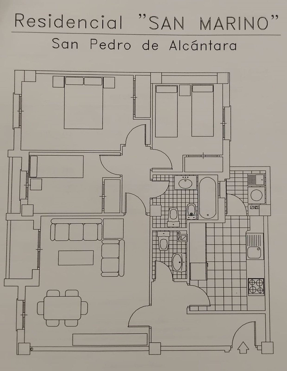 Tussenverdieping Appartement in San Pedro de Alcántara-13