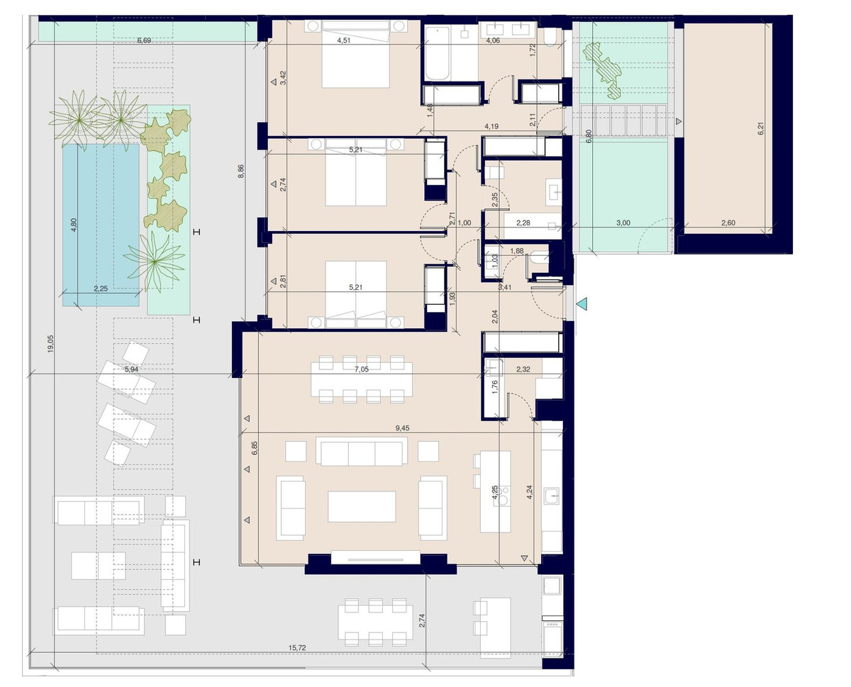 Appartement te koop in Santa Clara | 3 slaapkamers H5210164