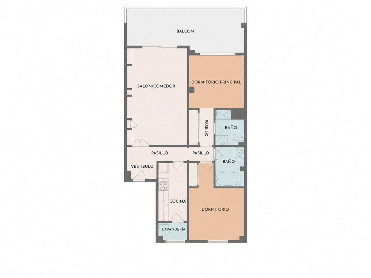 Appartement te koop in The Golden Mile | 2 slaapkamers H5396875