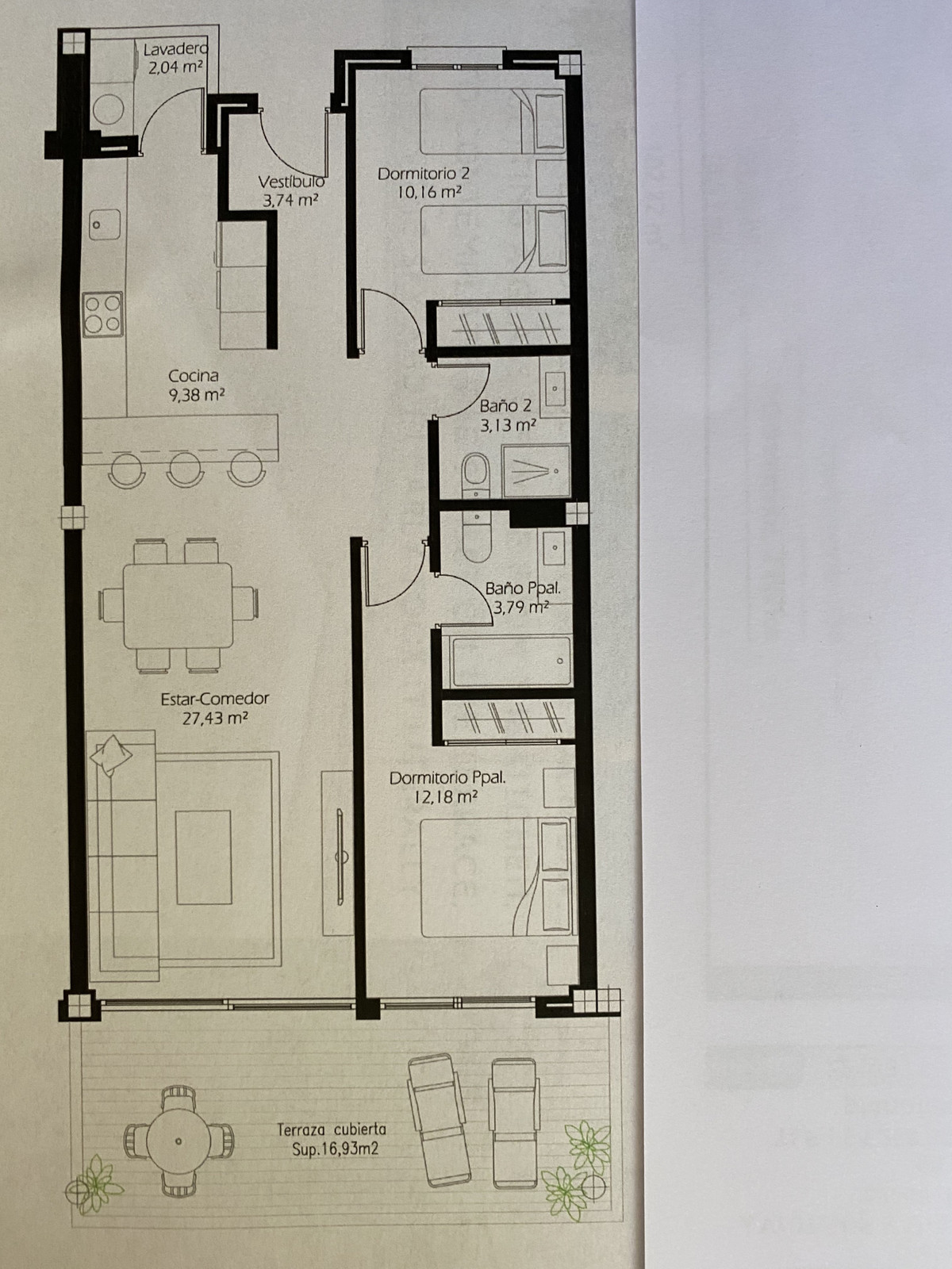 Tussenverdieping Appartement in Torreblanca-7