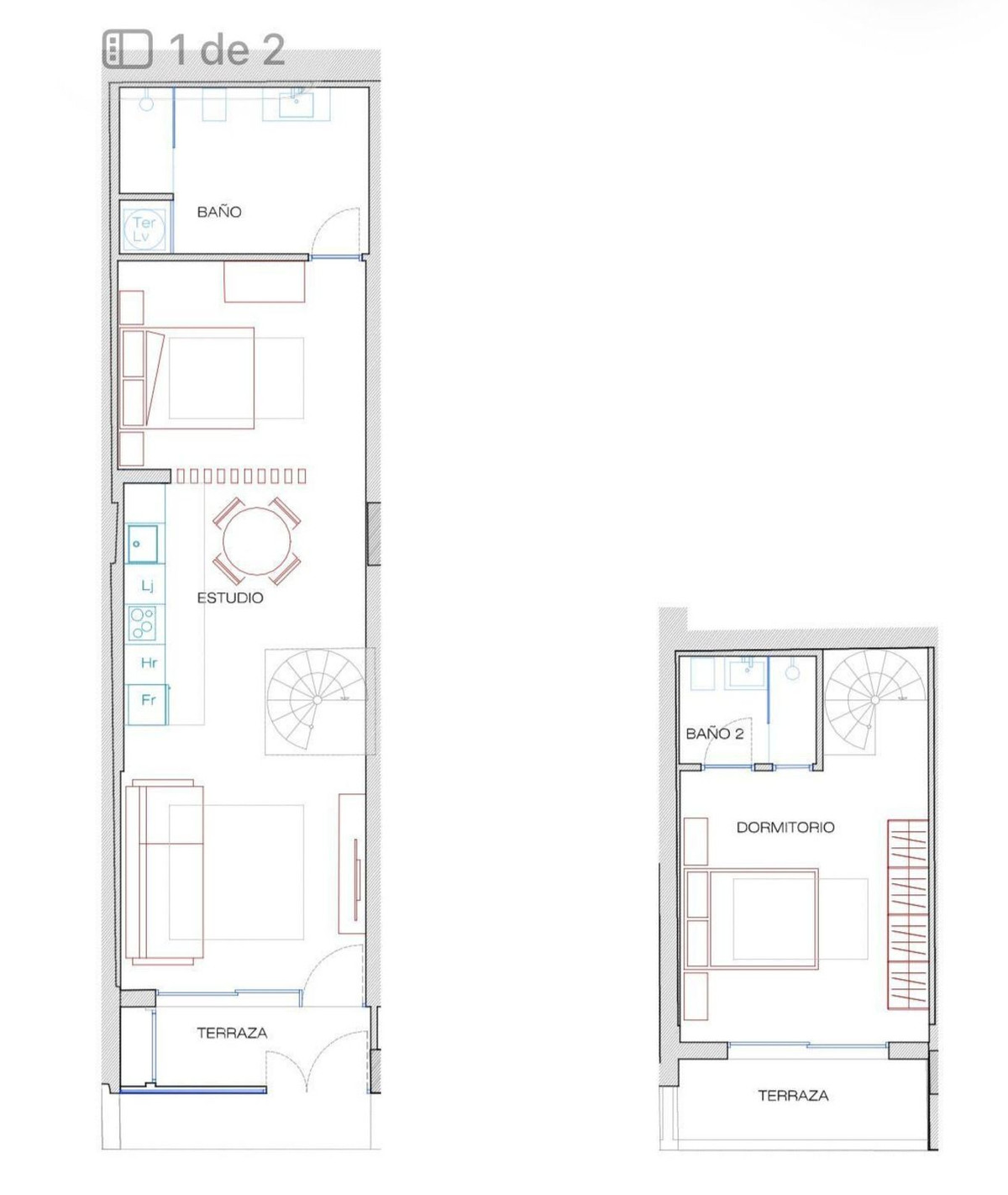 Duplex te koop in Torremolinos | 2 slaapkamers H5357251