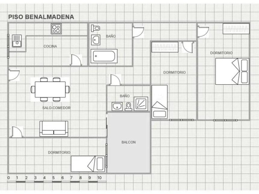 Appartement te koop in Torrequebrada | 3 slaapkamers H5046862