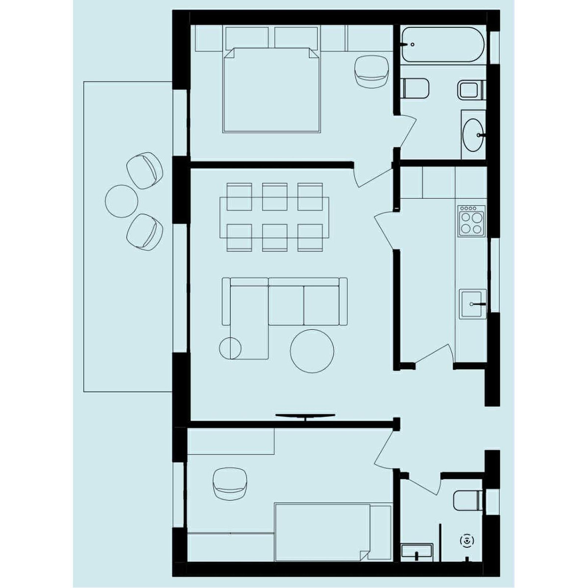 Appartement te koop in Torrequebrada | 2 slaapkamers H5138530