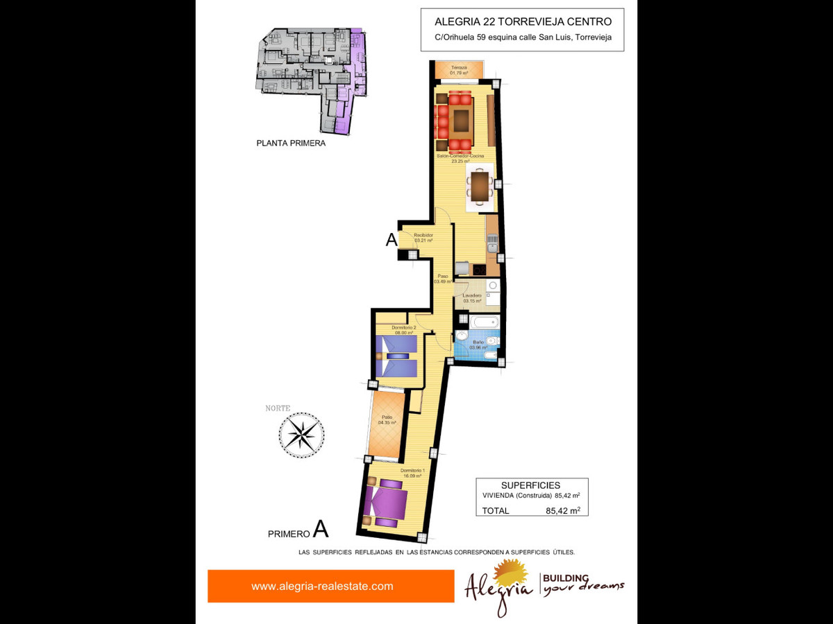 Appartement te koop in Torrevieja | 2 slaapkamers H5336005