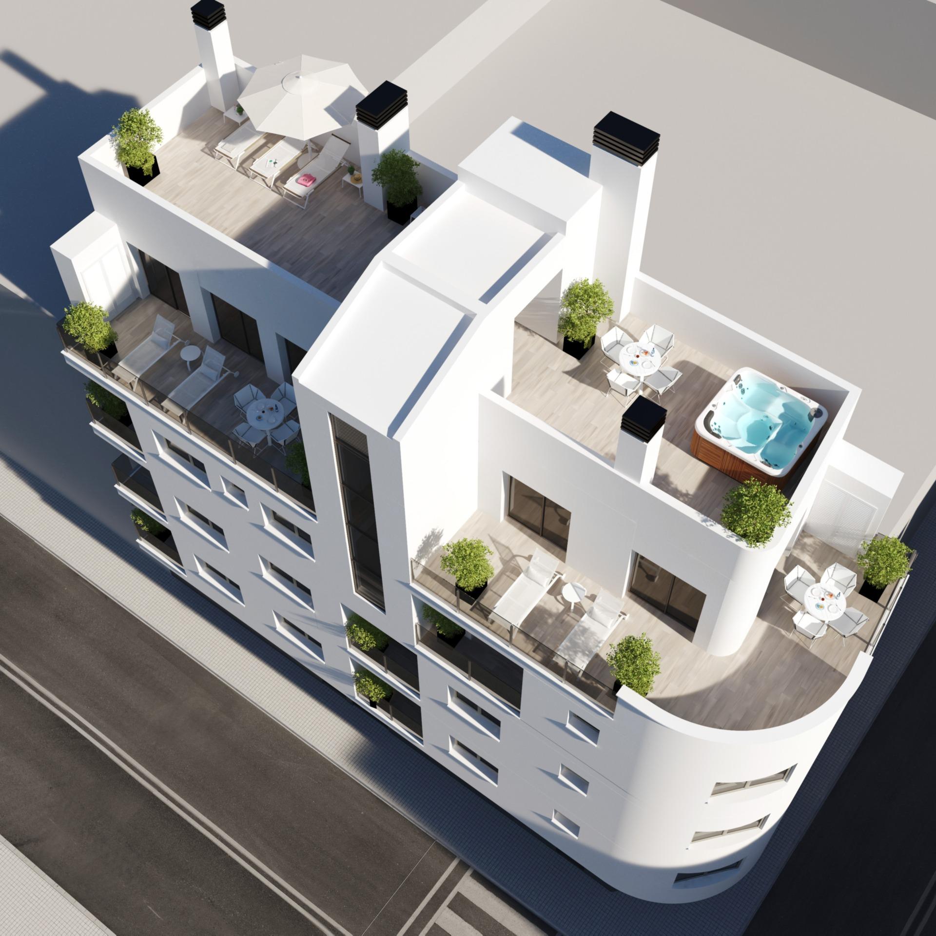 Appartement te koop in Torrevieja | 1 slaapkamers H7267