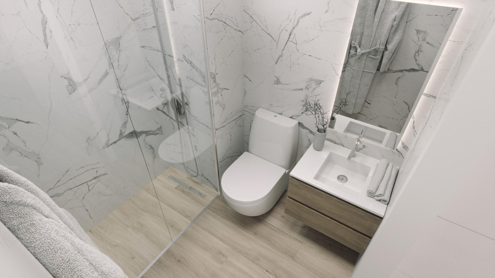 Appartement te koop in Torrevieja | 1 slaapkamers H9528