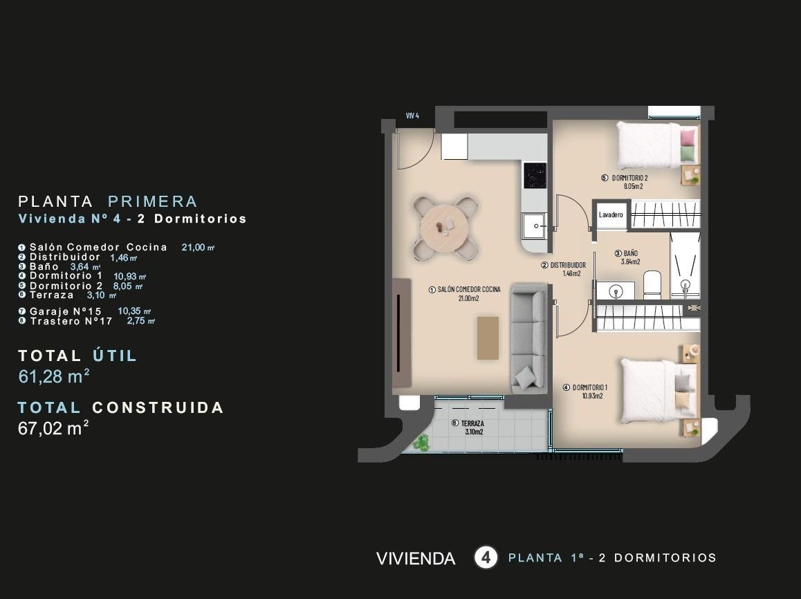 Appartement te koop in Torrevieja | 2 slaapkamers H9798