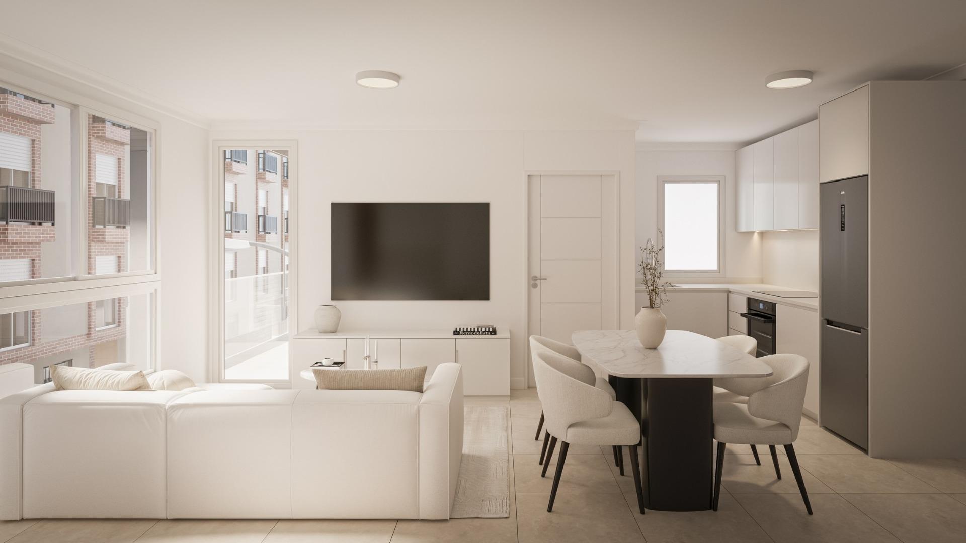 Appartement te koop in Torrevieja | 1 slaapkamers H9959