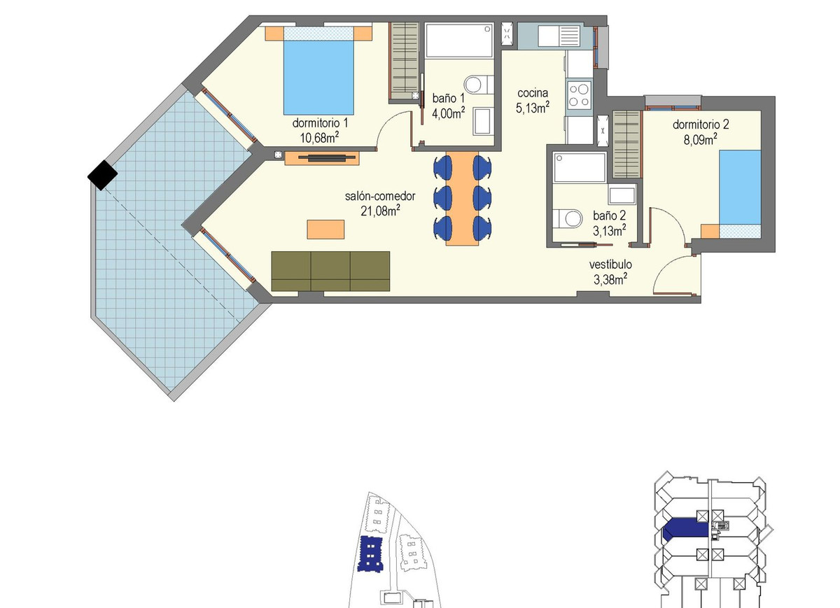 Penthouse te koop in Vélez-Málaga | 2 slaapkamers H5108644