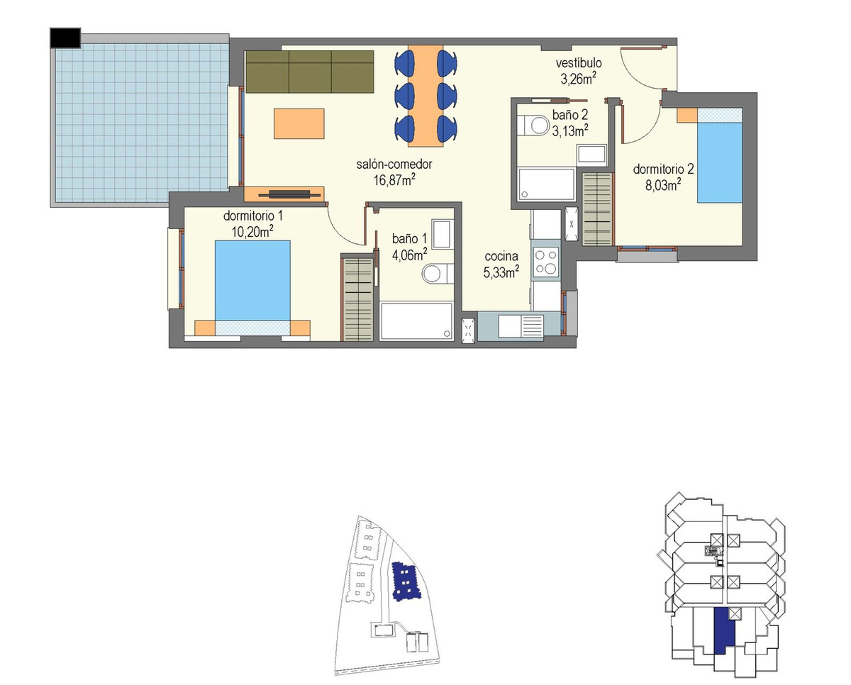 Appartement te koop in Vélez-Málaga | 2 slaapkamers H5110432