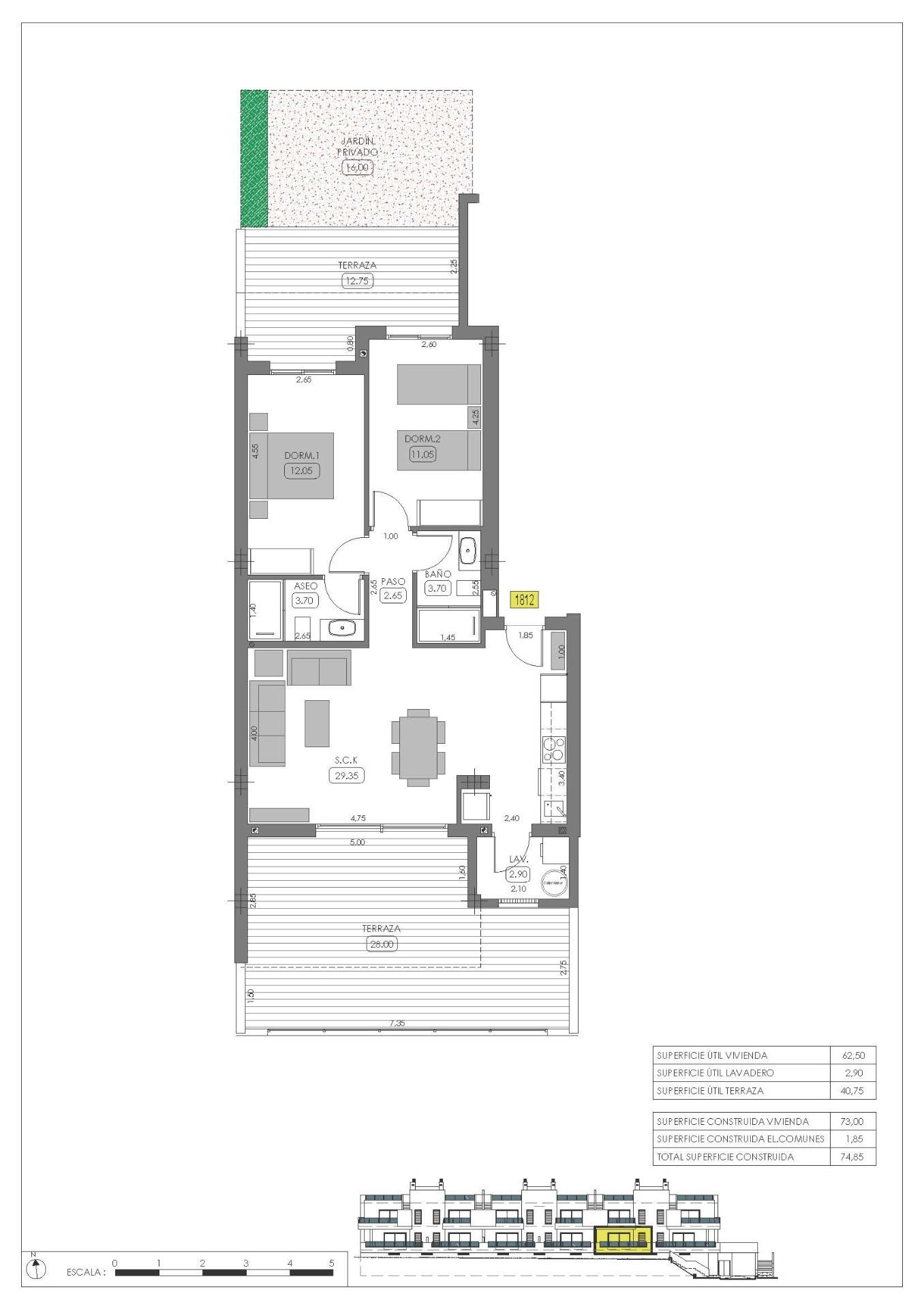 Bungalow te koop in Algorfa | 2 slaapkamers H9632