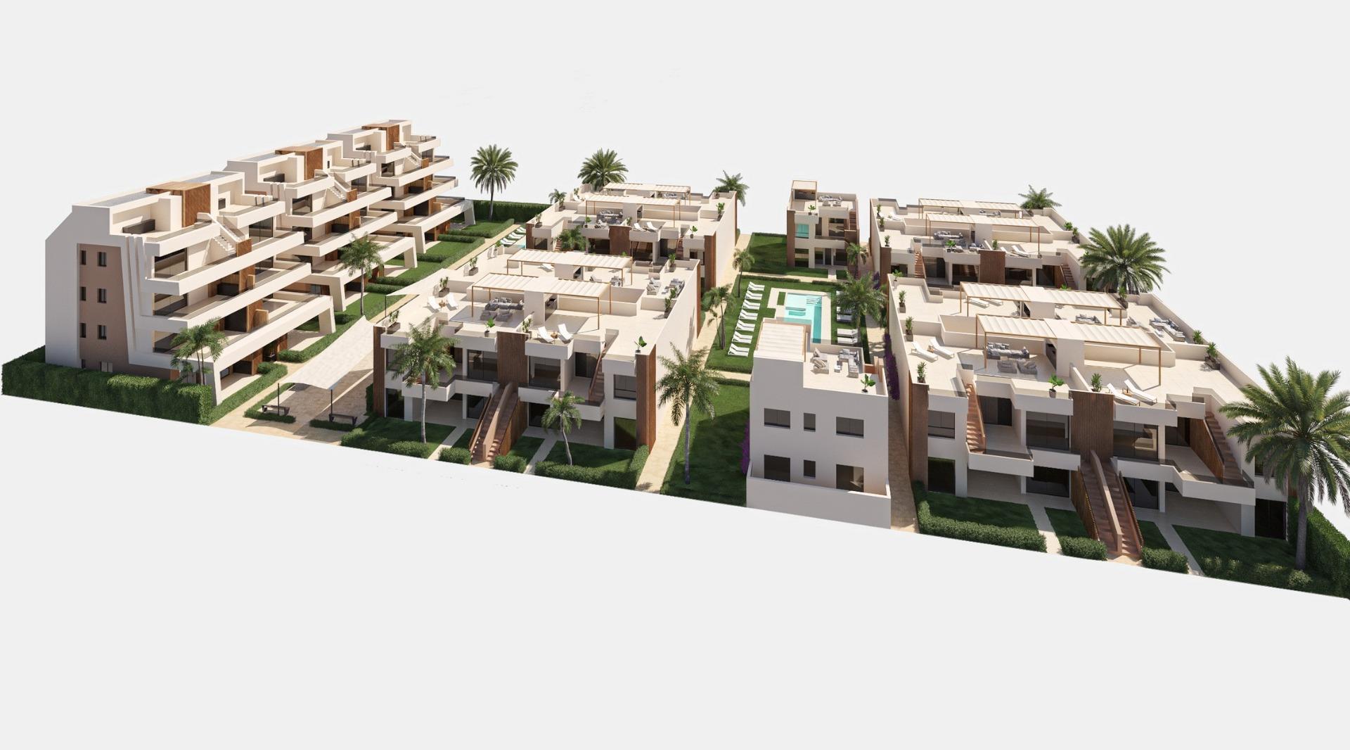 Bungalow te koop in Alhama De Murcia | 2 slaapkamers H8982