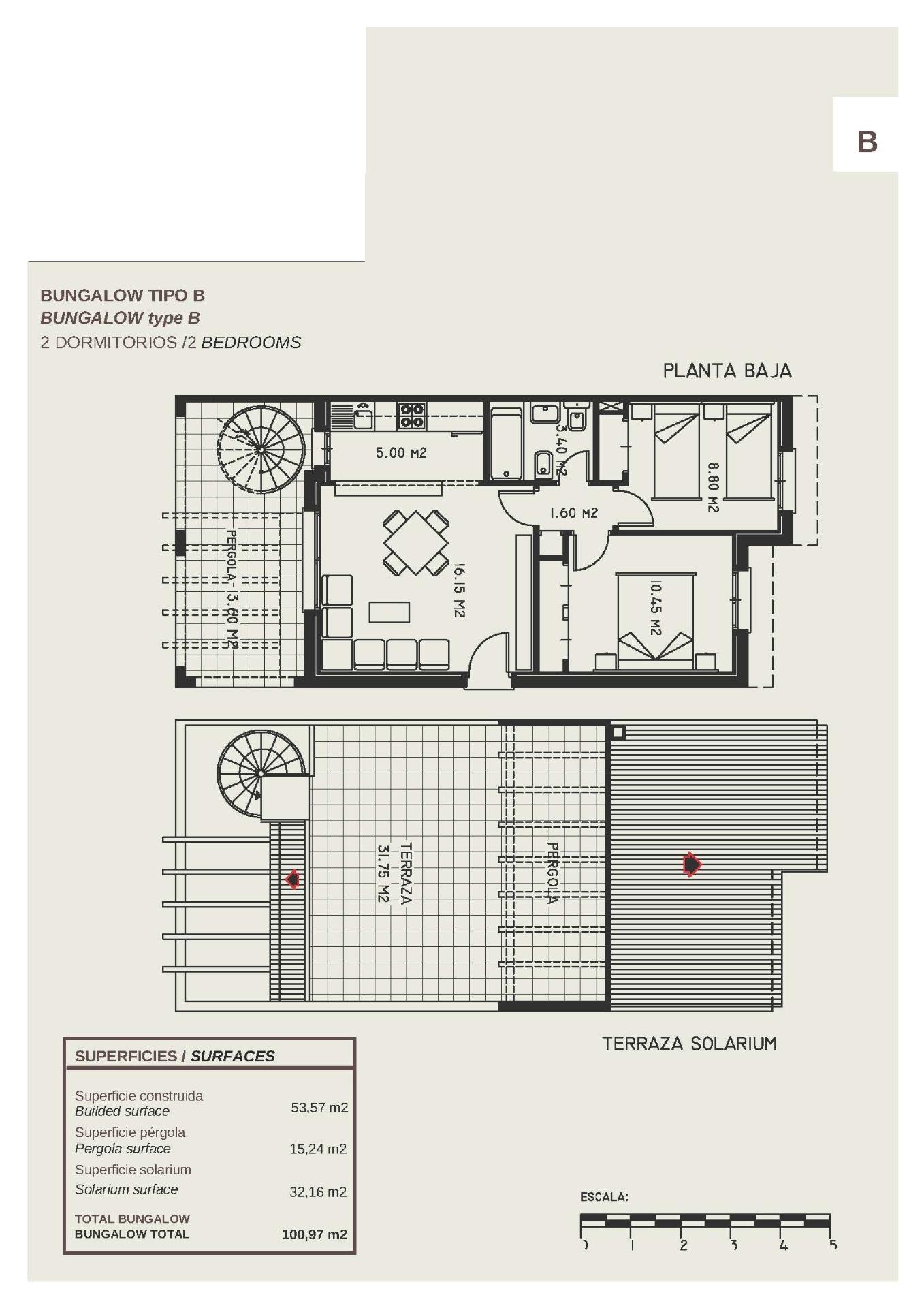Bungalow te koop in Calpe | 2 slaapkamers H9796