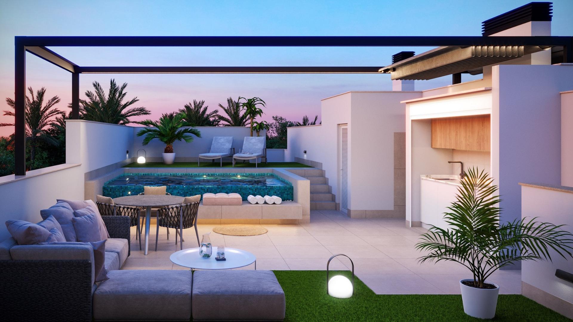 Bungalow te koop in Pilar de La Horadada | 2 slaapkamers H8953