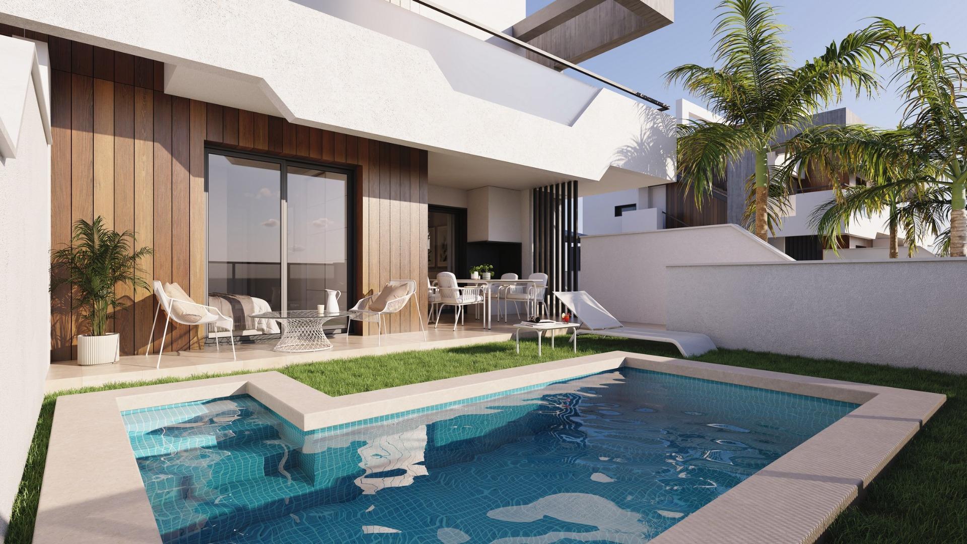 Bungalow te koop in Puerto de Mazarron | 3 slaapkamers H8989