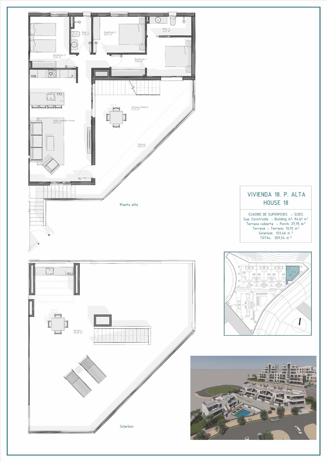 Bungalow te koop in Vera | 3 slaapkamers H8984