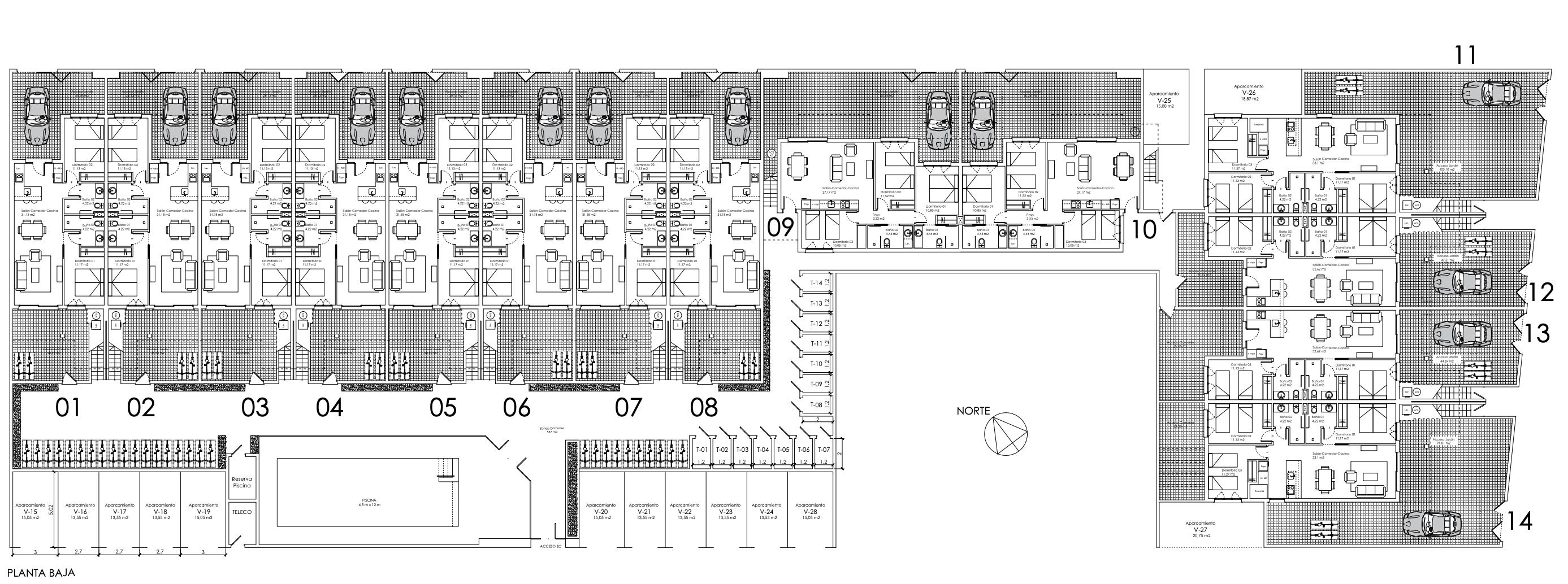 Bungalows te koop in Pilar de la Horadada | 3 slaapkamers H60360