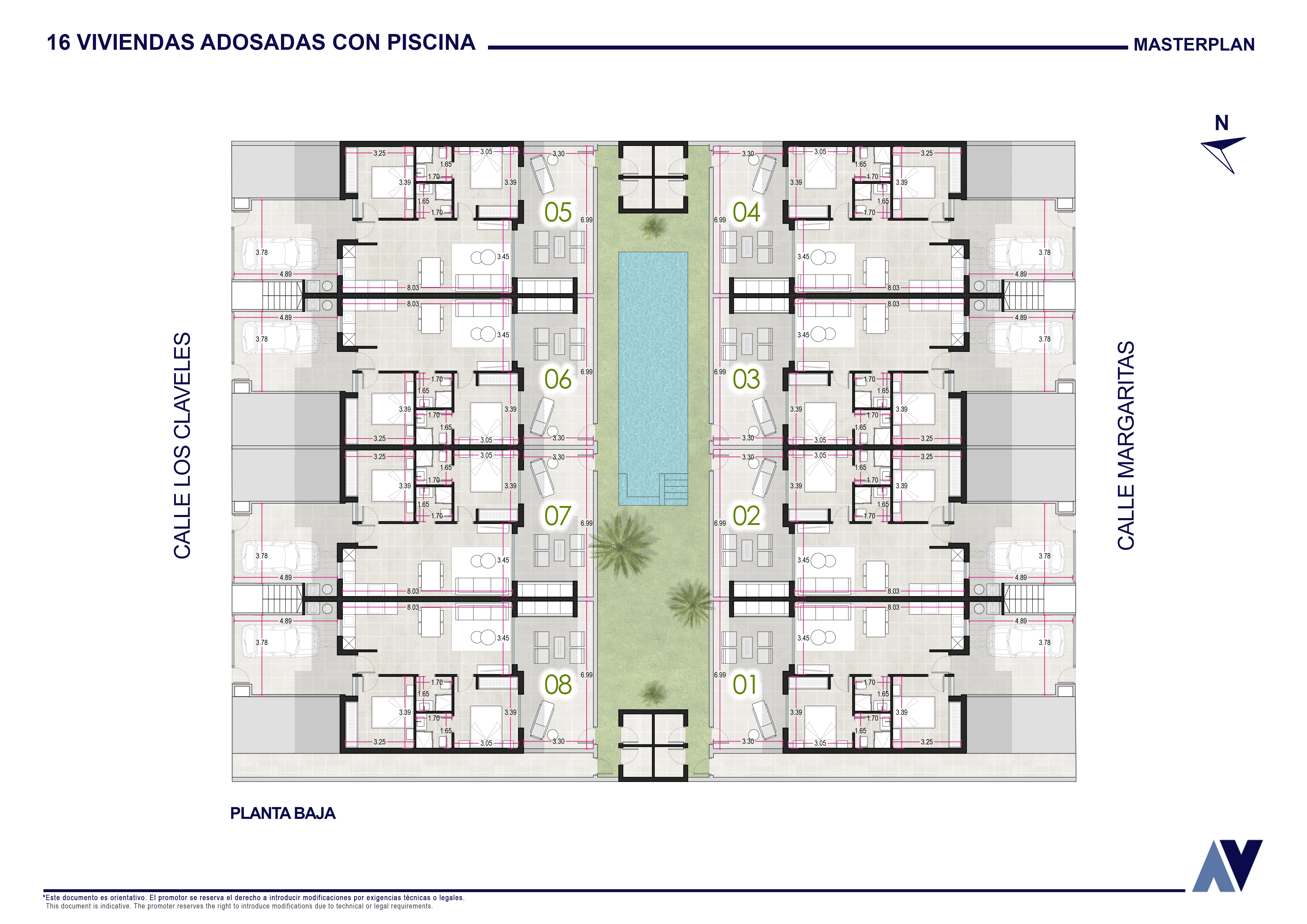 Bungalows te koop in San Pedro del Pinatar | 3 slaapkamers H55408