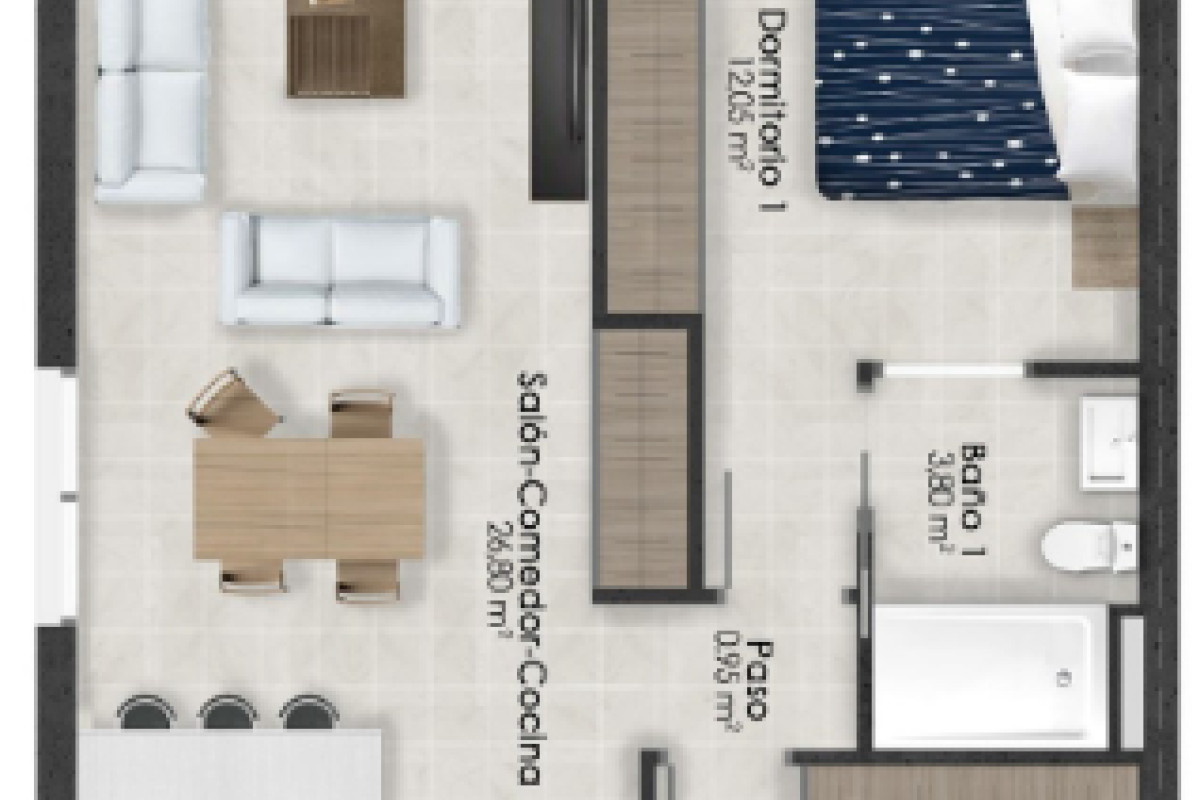 Flats te koop in Alhama de Murcia | 2 slaapkamers H232933