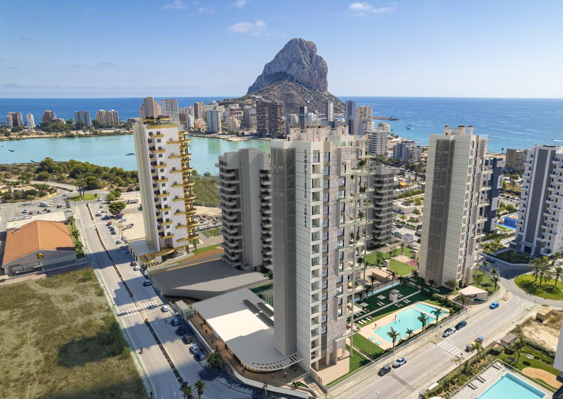 Flats te koop in Calpe | 2 slaapkamers H404731