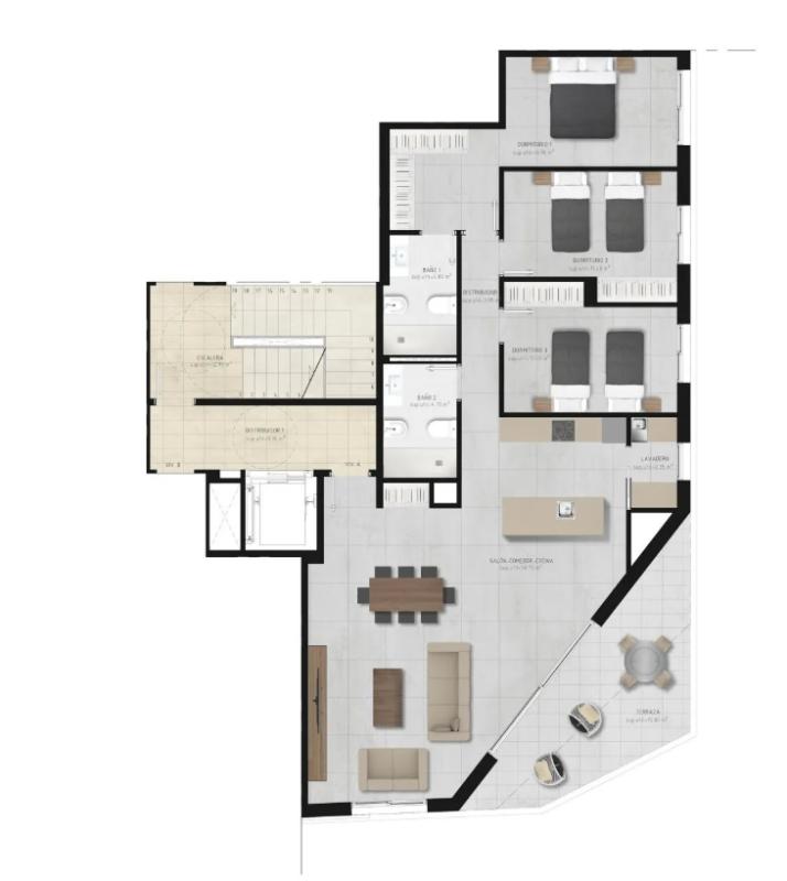 Flats te koop in Águilas | 4 slaapkamers H357758