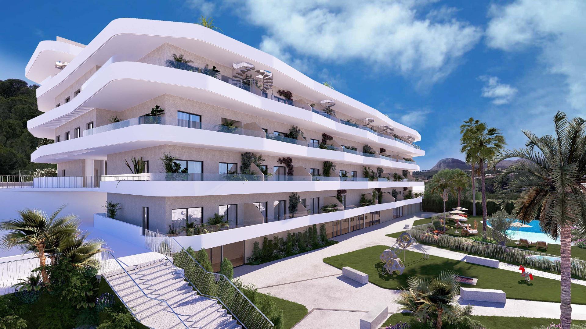 Ground floor apartment te koop in la Nucia | 2 slaapkamers H1110