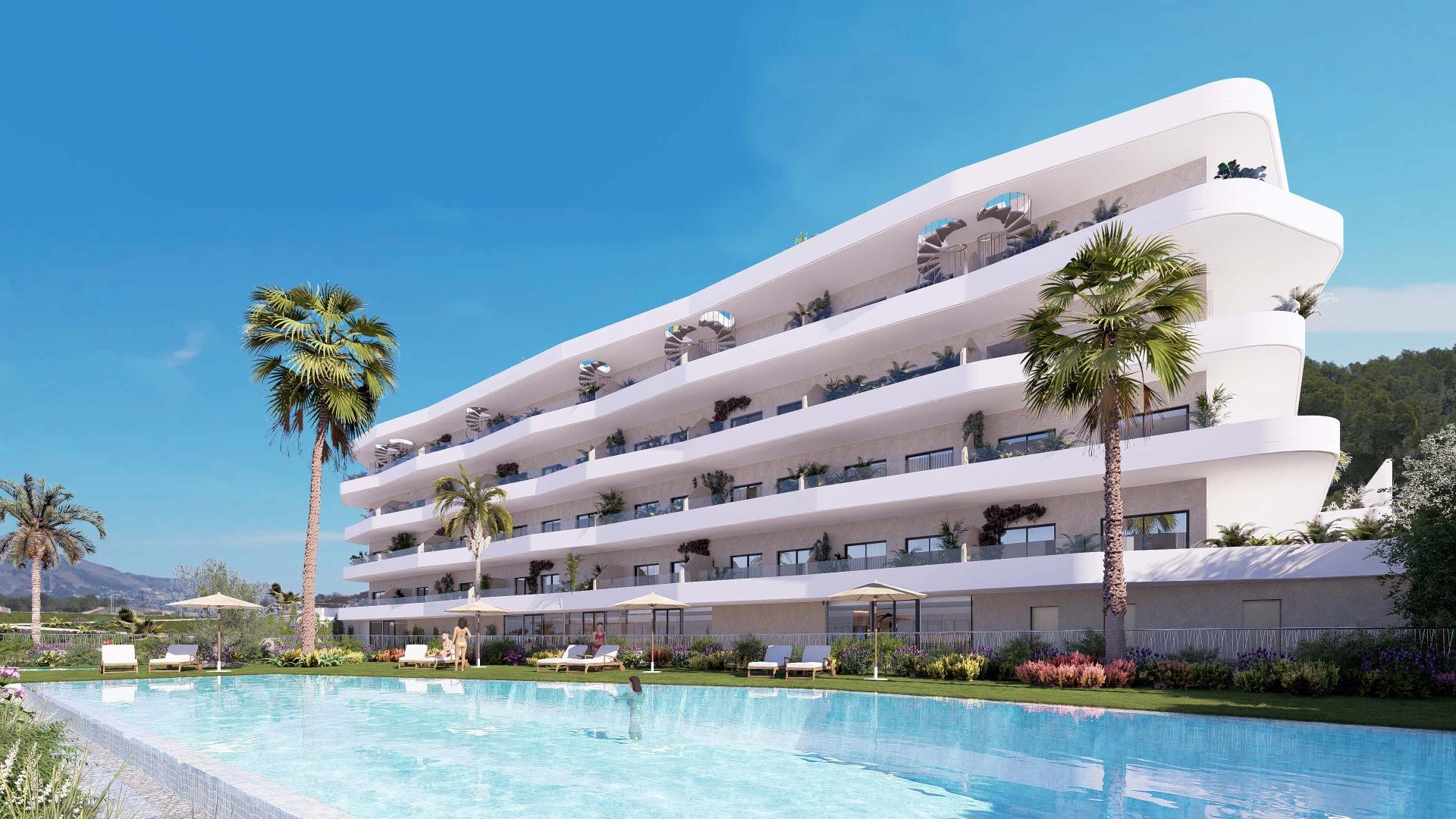 Ground floor apartment te koop in la Nucia | 2 slaapkamers H1110