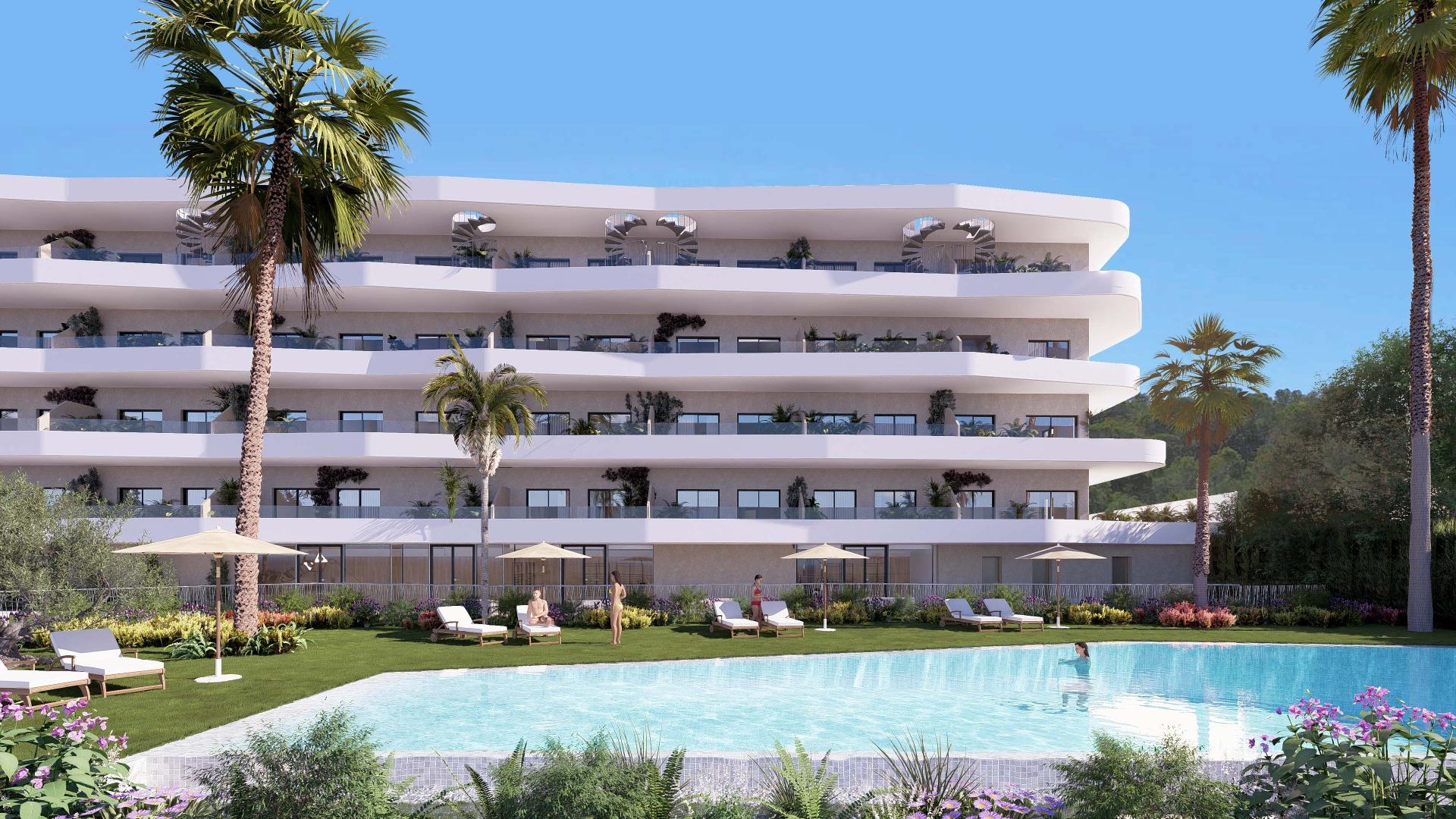 Ground floor apartment te koop in la Nucia | 2 slaapkamers H1110